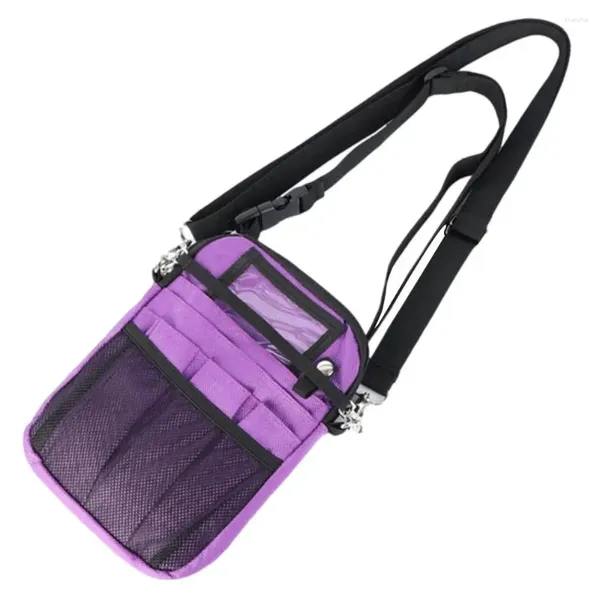 Bolsas de armazenamento Fanny Pack Multi Pocket Ciay Organizer Belt para estetoscópios Bolsa de suprimentos de bandagem