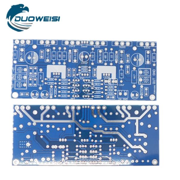 Acessórios Mono 300W Power Amplifier Board 1943+5200 Board de amplificador de alta potência PCB Versão vazia