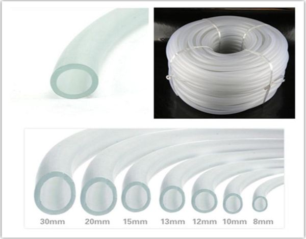 1 metro 8 mm 10mm 18mm 18 mm Bomba de ar aquário limpo Tubulação de silicone flexível Tubo de silicone Tubo de água Tubulação de oxigênio Pipe de mangueira de oxigênio2807903