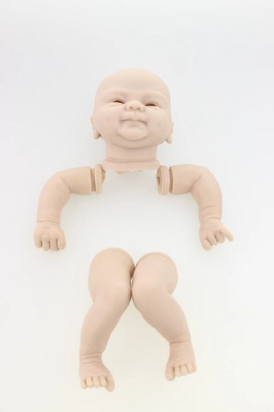 Dolls NPK Rare Limited Edion Reborn Doll Kit Cocomalu 17inch weiches Silikon Vinyl gesammelte Artikel Wiedergeborene Versorgung