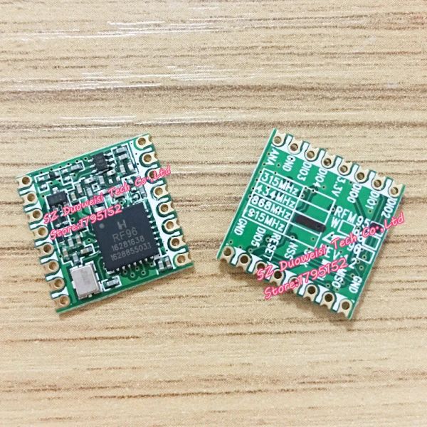 Zubehör RFM95 RFM95W RFM96W RFM98W 433MHz 868MHz 915MHz LORA SX1276 SX1278 Wireless Transceiver -Modul SubgHz Modul Lora TRX Modul