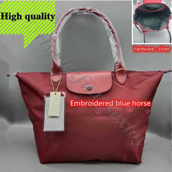 Combinente 2024 Capacidade de alta qualidade Bolsa barata lojas saccoche saco de atacado Hobo Moda grande mulher branca mulher ombro de praia bolsa de bolsa de massa nylon f1qz