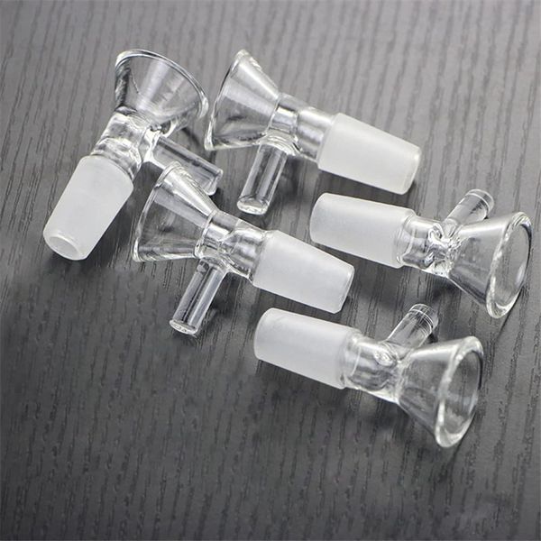 5 garrafa de vidro garrafa consumíveis de 14 mm interface pequena cachimbo de tabaco tigela canhão de cabeça de garrafa de garrafa usa equipamento