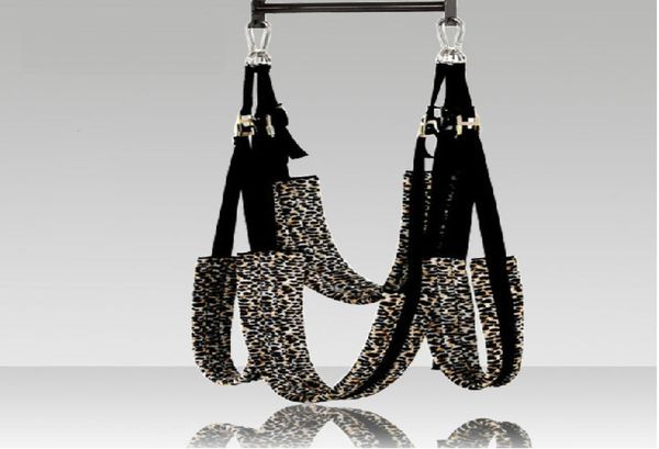 Sexy Leopard Print Neuheit Spielzeug Hanging Swing Stuhl Spielzeug für Paare Möbel Sex Shop Erwachsene Spielzeug C181228015102732