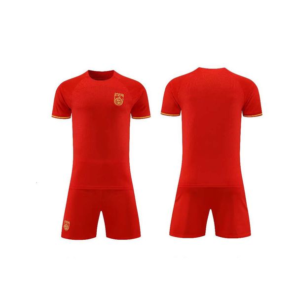 Futbol Formaları Erkeklerin Trailtsuits 23-24 Çin Home Club Futbol Forması Çocuk Giyim Yetişkin Seti Boyutu 14-2XL