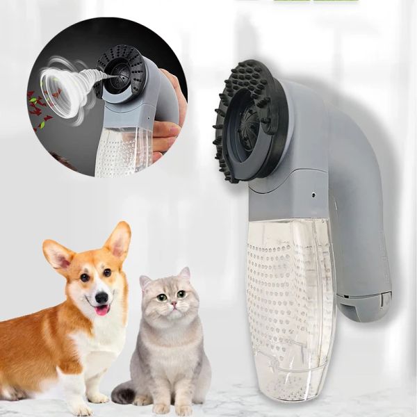 Combs Haustierhaarentferner Elektrische Haarpfeiler -Staubsaugerfell Abenthaltentferner Trimmer Hundepapler Katzenreinigungswerkzeuge
