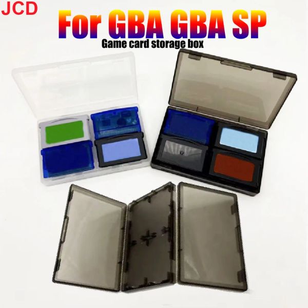 Alto -falantes JCD 1PCS Caixa de armazenamento Caixa Caixa Caixa Caixa Caixa Card de Card para Gameboy Advance GBA GBA SP Jogos