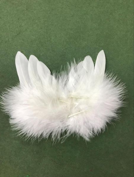 Сплошное белое крыло пера для DIY Party Dired Decoration Angel Wings Kids Prography Prography Progry Factory Direct 2xh E16265421