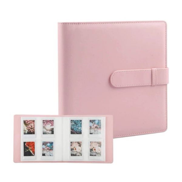 Alben 256 Taschen Fotoalbum PU Leder Instant Fotoalbum Bildhülle für Kamera Instax Mini 11 9 8S 3 Zoll Mini Album Buch Buch