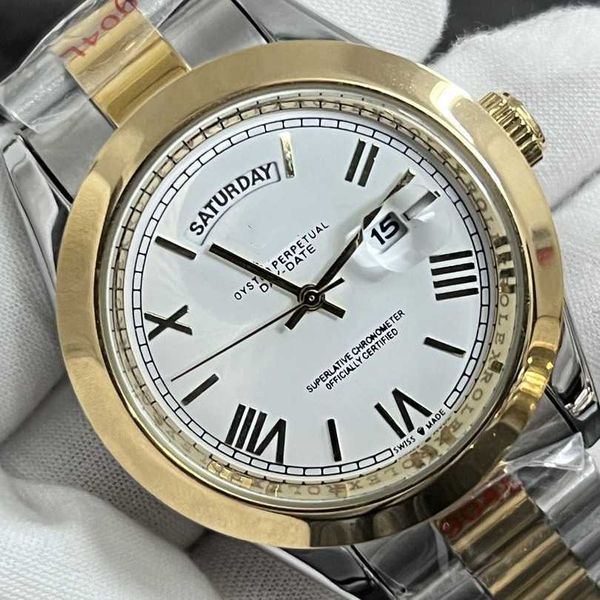 Designer Watch Reloj Saatler AAA Kuvars İzle İşçi Çift Takvim Üç Pin Katı Paslanmaz Çelik İzle Band Kuvars İzle YCD088