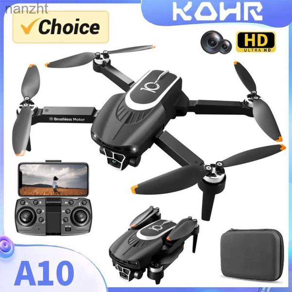 Дроны KBDFA A10 Drone Professional 4K HD камера RC Аэрофотосъемка безмолвное мотор Wi -Fi Установка препятствий RC Four Helicopters wx