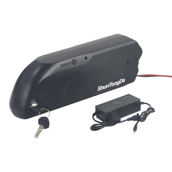 48V Ebike Bettery 16ah Tiger Shark Lítio Baterias de íons para 350W 500W 1000W Motor Batteria com Samsung Down Tube Akku