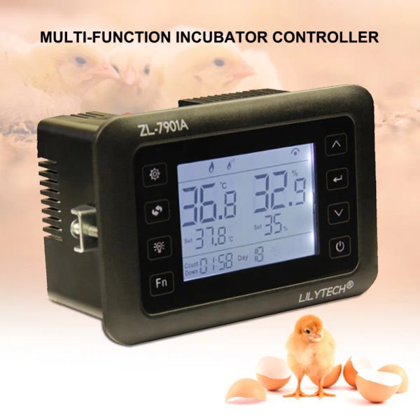 Zubehör Yieryi ZL7901A Digitale Inkubatortemperatur und Feuchtigkeit Controller Egubator PID Temperaturregelung 100240V (V)