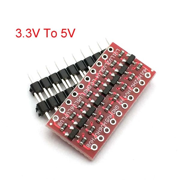 Accessoires I2C IIC 8 Kanal Logic Level Converter Modul Bidirektionales Modul für UNO Step Up up 3.3V bis 5V