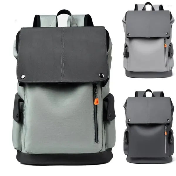 Backpack Fashion Casual Men Bags de Viagem Bolsa de Computador de Computador de Grande Capacidade Notebook Feminino Feminino