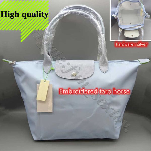 Combinente 2024 Capacidade de alta qualidade Bolsa barata lojas saccoche saco de atacado Hobo moda grande mulher branca mulher ombro de praia bolsa de bolsa de massa nylon w1uf