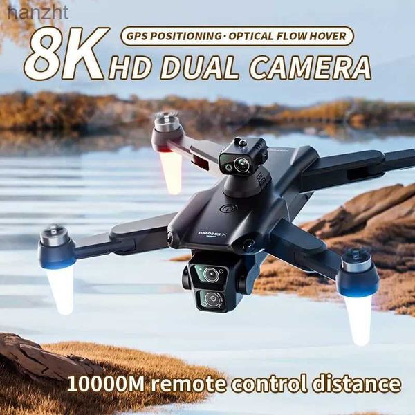 Droni Nuovi UAV F14 G Dual Camera Professional UAV Four Helicopters Photography Photography Photography Evitamento dell'ostacolo Laser RC Toys WX