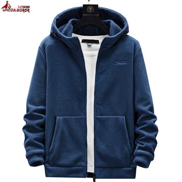 Мужские толстовка толстовок большого размера 6xl 7xl 8xl Mens Street Clothing мягкая оболочка шерстяная куртка молодая повседневная спортивная рубашка хип-хоп аниме-свитер Q240506