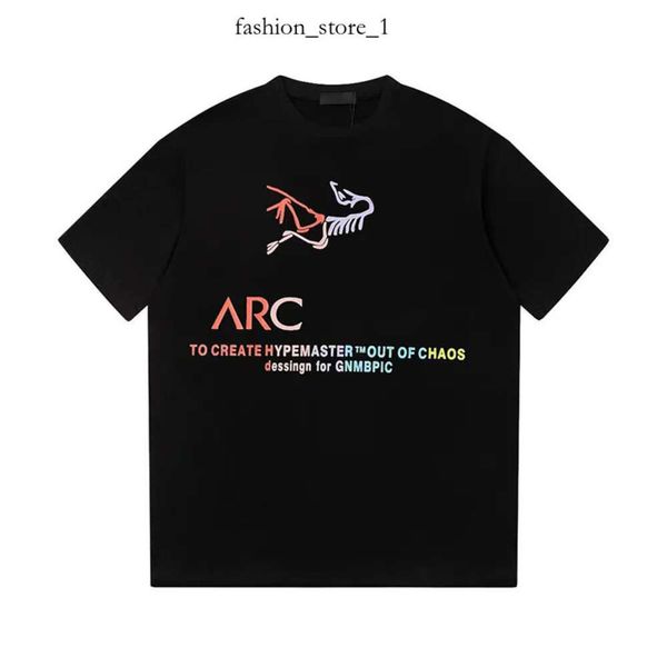 ARC ABBIGLIAMENTO SHIRT TEES EDIZIONE 2023S MARCHIO FASHIO versatile classico Stampa colorata unisex unisex CP Mens Round Neck Sport Pullover Pullover Designer ARC Jacket 311