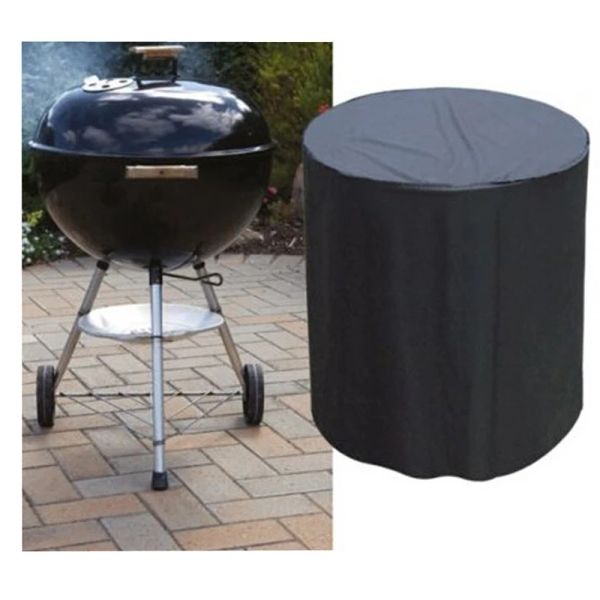 Griglie rotonde copertina impermeabile per mobili da giardino per grill barbecue mobili per la polvere di protezione di protezione di protezione di protezione di 30x70 cm.