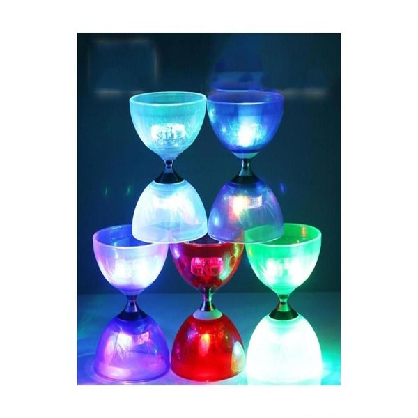 YOYO 135 ROTEGING DIABOLO PROFISSIONal Toys Definir velocidade Hight Light Up Glow Classic Jling String Bag Kongzhu Drop Delivery Gifts Novelty Dh2gb