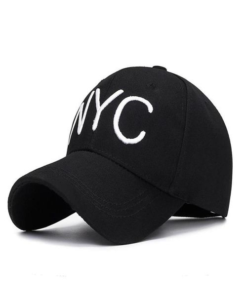 Caps de bola 2021 Casual NYC 3d Letra Bordado Dadro Hat Homens Mulheres Summer moda Baseball Cap da primavera Autumn Visor Hats9638830