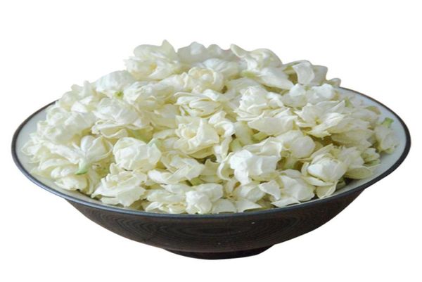 50 g boccioli di fiori in gelsomino puro premium da 50 g Bud di palle di neve essiccate Jasmine Y11285757365