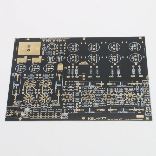 Verstärker Kondo (Audionote) M77 Circuit 12AY7 Vakuumrohr Vorverstärkerer kompatibler Phono -Verstärker Audio DIY -PCB