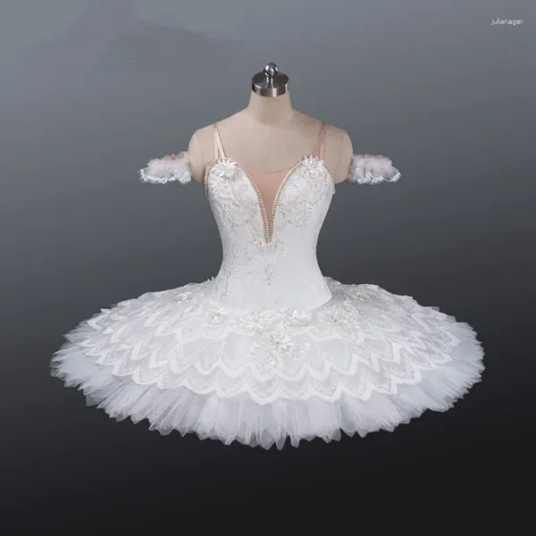 Vestido de palco 2024 Professional Swan Ballet Vest