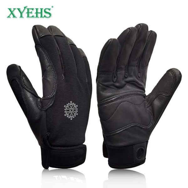 Guanti xyehs Full Finger Thermal Cramping Sicurezza guanti guanti, guanti traspiranti per la discesa, sport all'aperto di salvataggio