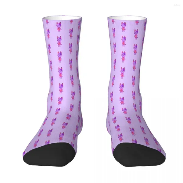 Calzini da uomo Bob Animal Crossing Game Sock Men Women Polester Stockings Hip Hop personalizzabile