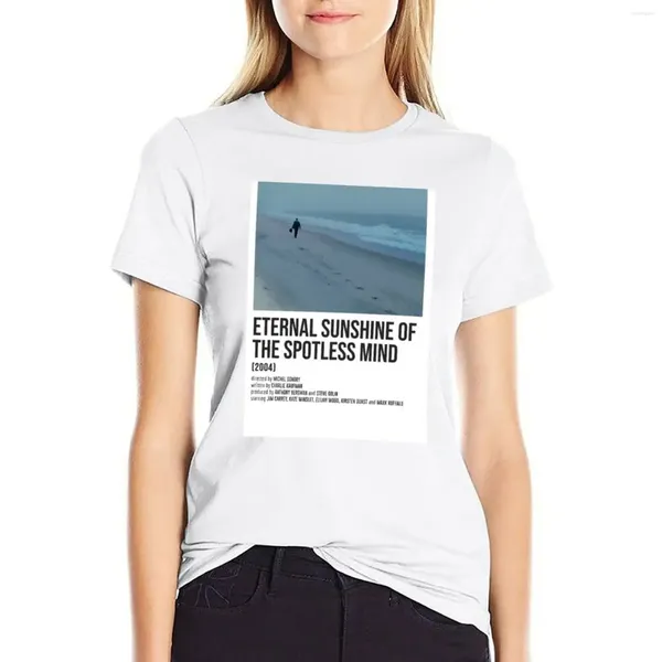 Polos femininos Cópia do eterno sol A eterna t-shirt Mind Camise