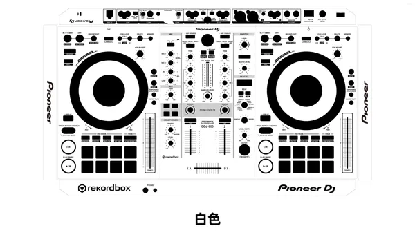 Fensteraufkleber benutzerdefinierte DDJ-800 Skin Controller Mask Pionerr Farbenfrof für eine personalisierte Anpassung