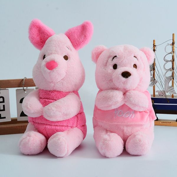 Dolli di peluche di peluche di maialini rosa carini regali di compleanno anime decorazione camera da letto