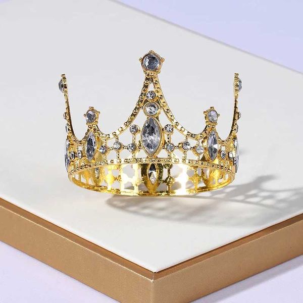 Jóias de cabelo de casamento ITACAZZO CABEÇA PENSO CHELO DE NOBLE ATMOSFERA TIARAS DO GOLD-CACHOURS TIARAS NOVAS