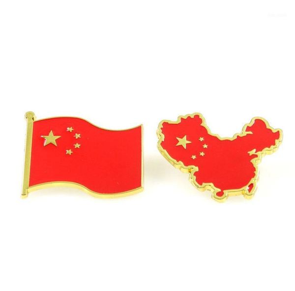 Bandiera nazionale del popolo039s Republic of China Pin Spectpack Borse Borse Distinta Disposi di vestiti per donne Gioielli Fashion Fashion1 QA1464739