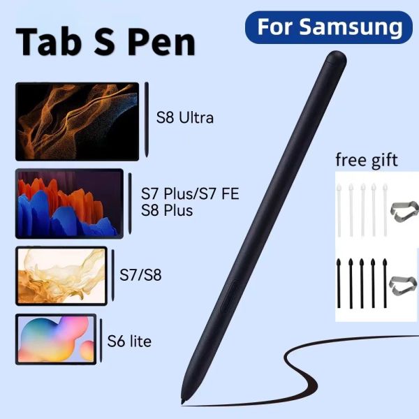 Stilo per tablet samsung stilo s penna per tab s6lite s7fe s7 s7plus s8touch disegno stylus tach penna (senza funzione bluetooth)