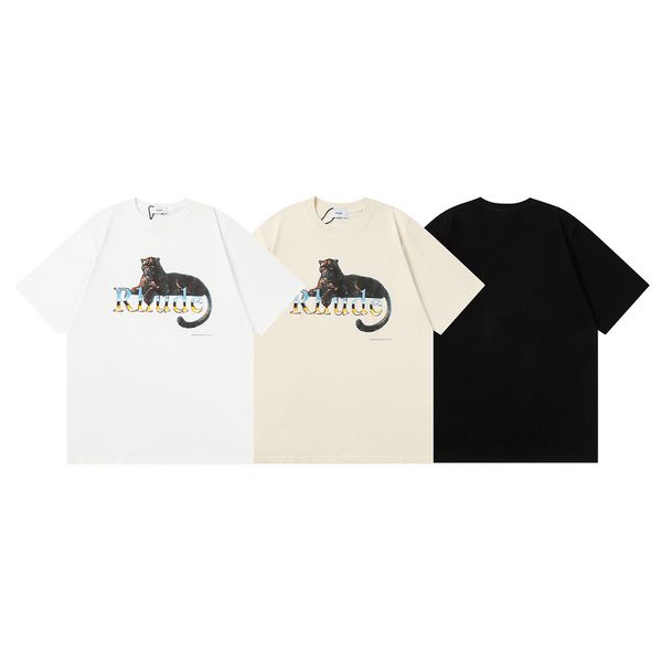 2024 SS Sommer Luxus Rhude Herrendesigner T-Shirts