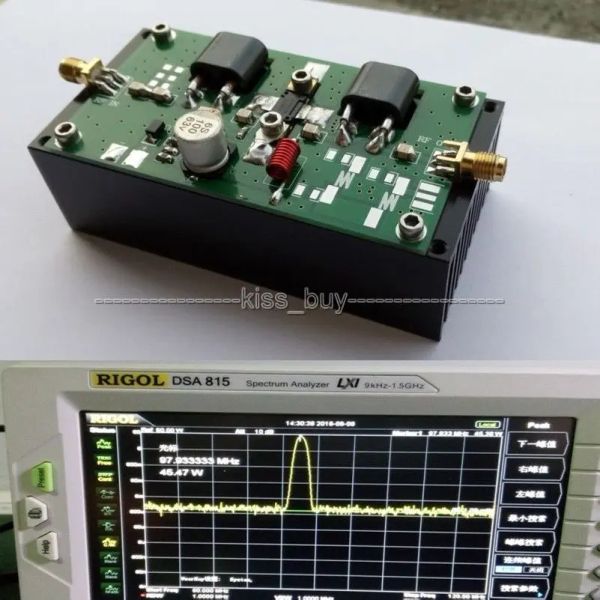 Zubehör DyKB 45W 70200MHz Stromverstärker für Transceiver FM VHF Ham Funkverstärker