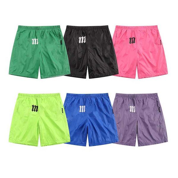 Shorts per uomini Palms mash pantaloncini da mash designer pa angeli pantaloni corti pantaloni ricamati a strisce casual abiti casual spiaggia abbigliamentohtt2