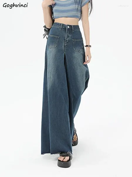 Jeans femminile femminile high street vintage lavata in stile coreano in stile coreano alengia