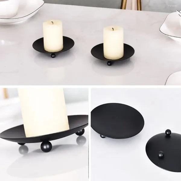 Titulares de vela 2pcs Tealight Home Prese