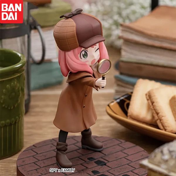 Kawaii Anime Spy X Famiglia Action Figure Toys Pvc Anya Detective Figures Desktop Decoration Regali carini per bambini 240506