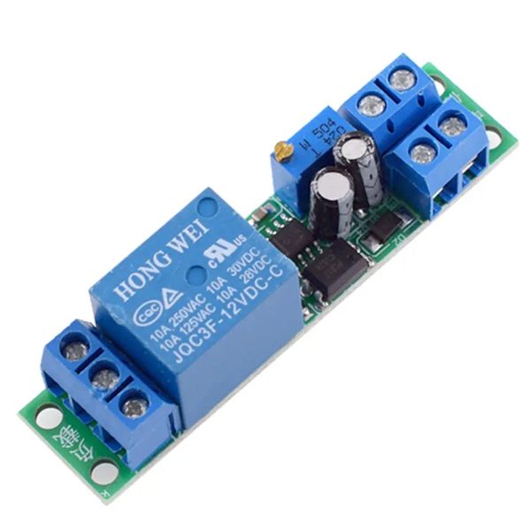 ACESSORES DC 12V Ajuste o tempo de gatilho ajustável Timer de tempo interrompa o interruptor do timer de atraso do módulo de relé de partida automática com optocoupler 1pcs