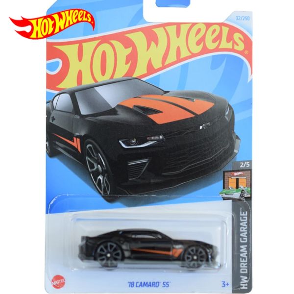 Cars 2024 Original Hot Wheels Car 18 Camaro SS Kids Toys for Boys 1/64 Modelo Diecast Ligante Coleção de veículos Presente de aniversário infantil