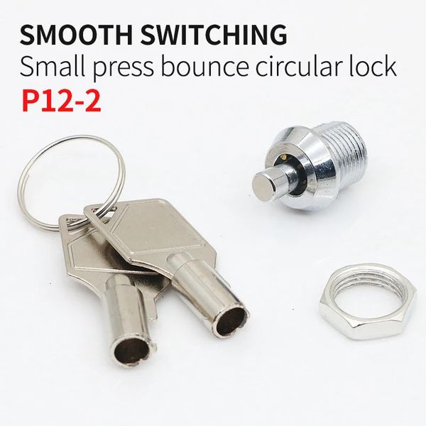 5SETS 12mm Premere Lock P1221 Billboard Small Plum Blossom Light Box Mechanical Armabet 240429