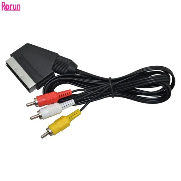 Кабели 1,8M Scart до 3RCA AV Cable для Audio Videi Cable NES