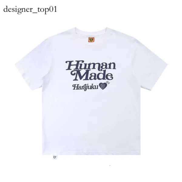 Markendesigner T-Shirt menschlich gemacht T-Shirt Herren-T-Shirts Harajuku Eröffnungssty