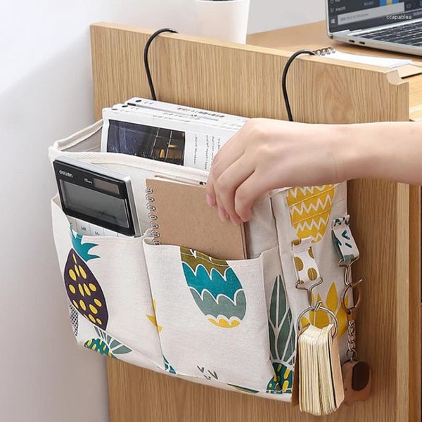 Stume da stoccaggio Nordic Multifunction Borse Aesthetic Creative Hanging Case Organizzazione per telefoni cellulari Accessori per la casa