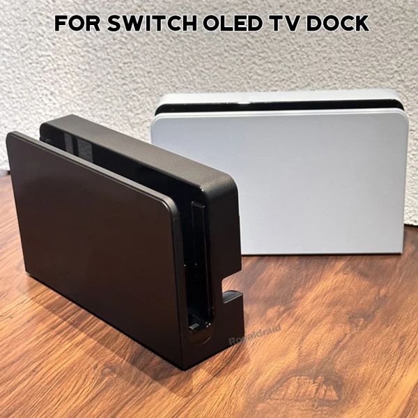 Racks para switch OLED Charging Dock HDMicompatible TV Dock Station Stand Stand Dock para Nintend Switch OLED TV Dock Base